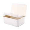 tegongse Wipes Holder with Lid, Wet Wipe Dispenser, Tissue Box