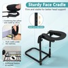 Mattress Top Massage Kit, Massage Headrest Face Pillow for Bed