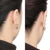 Earring Backs for Droopy Ears, JIACHARMED Locking Flower Earring Backs