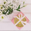 Gold Foil 4 inch Round Paper Lace Table Doilies –