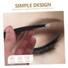 Healeved 3 Sets Ergonomic Handle Eyebrow Clip Tweezers Set Eyebrow
