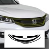 BOGAR TECH DESIGNS Front Chrome Delete Overlay Compatible with Honda
