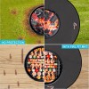Docsafe 36"Round Under Grill Mat 4 Layers Fire Pit Fireproof