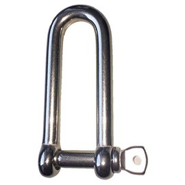 Sunload AISI 316 V4A Shackle Straight Long Shape Stainless Steel, 6 mm