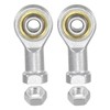 sourcing map 2pcs PHSA6 Female Rod End Bearing M6 Bore