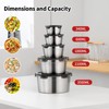 MAXCOOK 316L Stainless Steel Food Storage Containers with Lids, 20oz