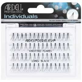 Ardell Individuals DuraLash Knotted Flares Long Black #30310 (8 Pack)