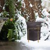 Backflow Preventer Insulation Cover Black 24 x 24in Backflow Preventer
