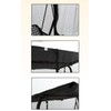 Patio Swing Mosquito Netting - Polyester Mesh Screen with Zipper