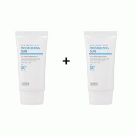TenZero Hyaluronic Acid Moisturizing Sun Cream 50g 1+1 Deal / 텐제로 히알루론산 모이스처라이징 선 50g 1+1