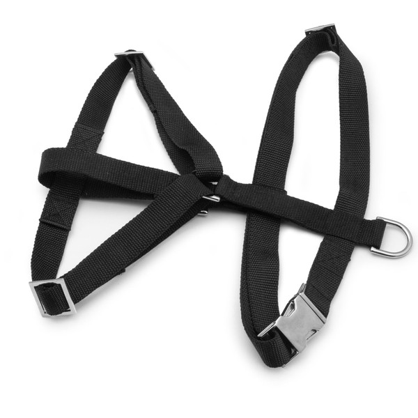 Bark Duke Indestructible Dog Harness, Fully Customizable Fit, No Pull,