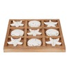 NIKKY HOME Wood Board Travel Game Beach Tic Tac Toe