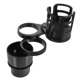 BUGUUYO Retractable Rotating Car Cup Holder Multifunction Vehicle Water Cup Holder Expander for Organizing Drinks Durable and Practical Design