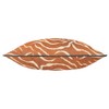 Wylder Tropics Jurong Tiger Chenille Animal Print Cushion Cover, Rust
