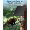 Trail Camera Solar Panel, KJK 6W Solar Battery Charger 12V/1.5A