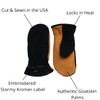 Stormy Kromer Tough Mitts, Black/Brown, Medium