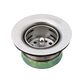 Moen 22174 Sink Basket Strainer with Drain Assembly, 2", Stainless Steel