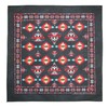 CTM® Apache Southwest Print Bandana, Black