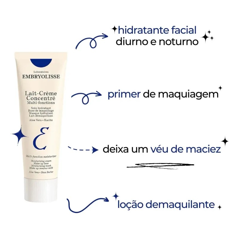 Embryolisse Lait Leche Hidratante Facial Sin Parabenos 30ml Piel Sensible