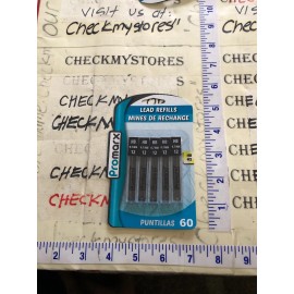 Promarx Lead Refills Promarx HB #2 0.7mm 60 pieces Fits all 0.7mm Mechanical Pencils