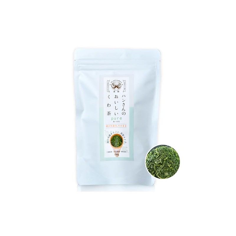 Mulberry Tea Leaf 100% Mulberry Leaf from Yamanashi Prefecture, 3.5