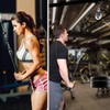 LAPONO Nylon Triceps Rope, Power Station Triceps Rope Pull Down