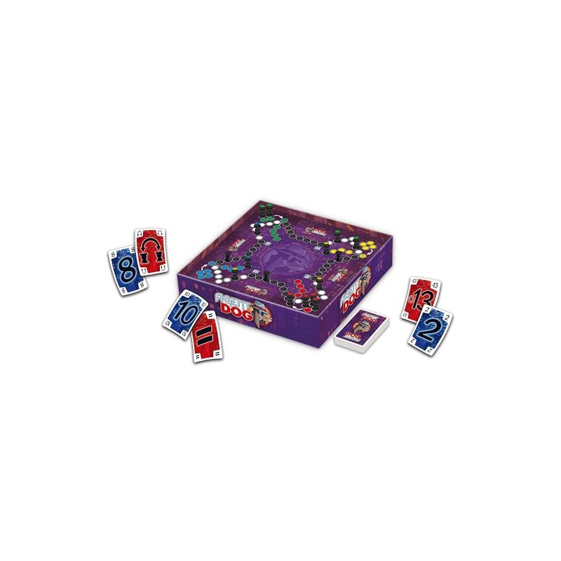 Schmidt Spiele 49454 Agent Dog Family Game, Multi-Colour