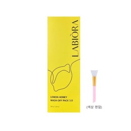Raviora Bae Jong-ok Lemon Honey Pack 3.0 Season 3 Lemon Honey Wash-Off Pack 150g 1 x Spatula (Color Random) / 라비오라 배종옥 레몬꿀팩 3.0 시즌3 레몬허니 워시오프팩 150g 1개 + 스파출러 (색상랜덤)