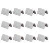 12pcs Stainless Steel Wind and Rain Deflector Clips for HEKO