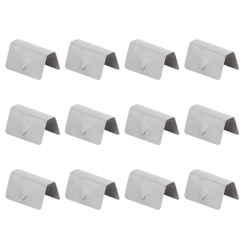 12pcs Stainless Steel Wind and Rain Deflector Clips for HEKO