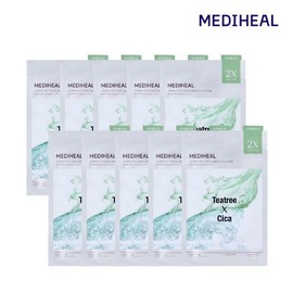 Mediheal Derma Synergy Wrapping Mask Trouble Soothing 10 Sheets / 메디힐 더마 시너지 랩핑 마스크 트러블 진정 10매