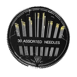 30PCS Popular Assorted Hand Sewing Needles Embroidery Mending Craft Quilt Sewing,6 Different Sizes Sewing Needles