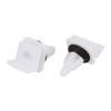 uxcell 20pcs Plastic Rivet Bumper Fender Fastener Clips Retainer for