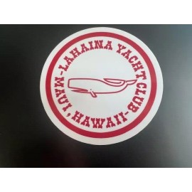 LAHAINA YACHT CLUB MAUI HAWAII STICKER / DECAL 3"  VINYL TRAVEL BOAT AUTO