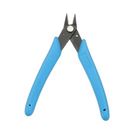 HARFINGTON 5" Flush Cut Pliers Precision Thicker Wire Cutter Side Cutter Diagonal Cutting Pliers for Jewelry Model Electronic 3D Print, Blue