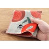 Kusubashi Mon Ori Morita MiW Gauze Handkerchief, Bumblebee, Beige A-64794-86-BE