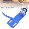 Phonograph Turntable Headshell Aluminum Alloy Headshell Cartridge Keeper for Record