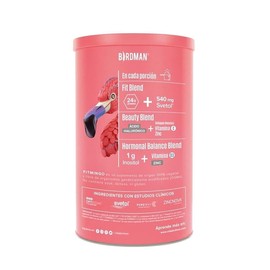 Suplemento alimenticio Birdman Fitmingo proteína vegetal sabor blueberry 510 g