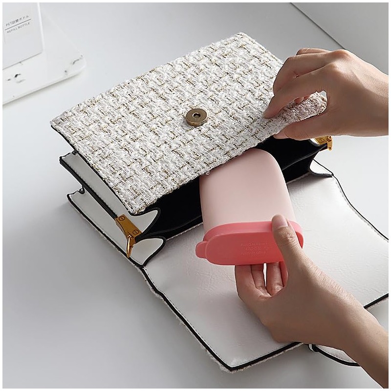 2Pack Cute Travel Soap Box Case, Leak Proof Portable Soap