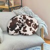 Mintulipy Brown Cowhide Nursing Pillow Cover Fits The Original Support
