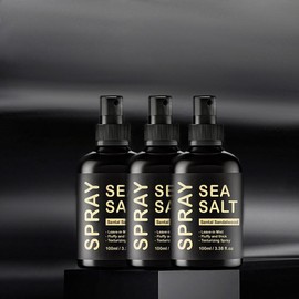 Bodyworks Sea Salt Spray for Natural Thick andHair Look with Matte Finish linstant Volume &Texture |Based, Simple, Effective |2025 NewUpgrade Gel Haircare sea salt spray based hair clay Fluffy - Specification: 3PCS