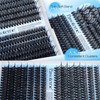 Pawotence Lash Clusters Kit 40D 60D Lash Extension Kit 10-18mm