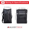 AlveyTech Extra Large Insulated Seat Back Bag Backpack - For