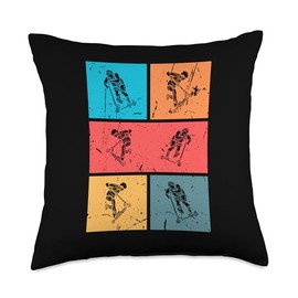 Best Scooters Stunt Vintage Art For Men Women Best Riders Throw Pillow