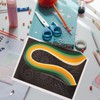 Operitacx Multi-coloured quilling strips set, 1 set, quilling for decorating