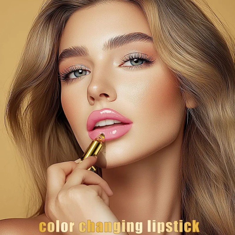 Set De Pintalabios Que Cambian De Color, Jelly Lip Transpare
