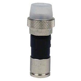 20 Pieces RG6 BELDEN PPC EX6XLWSPLUS Weather Boot Aqua Tight EX series Weather Proof Anti-Corrosion Nickel-Plated Brass Construction Coaxial Cable Compression Connectors