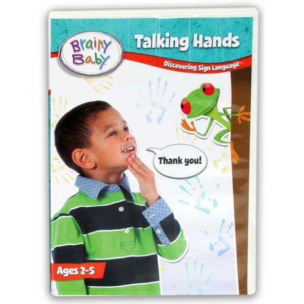 Brainy Baby Talking Hands Sign Language DVD: Discovering Sign Language Deluxe Edition by Brainy Baby [DVD]