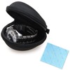 1 x Black Watch Case, Portable, Storage, Portable, Storage, Travel,