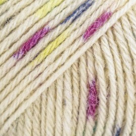 Superwash Sock Wool for Knitting, 4 Ply Sock Yarn from 75% Pure Wool - 25% Polymide, 50g Sock Hand Knitting Yarn